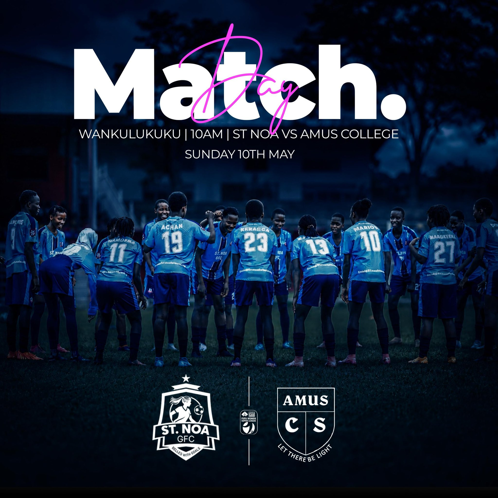 Match preview: St Noa Girls FC vs Amus College